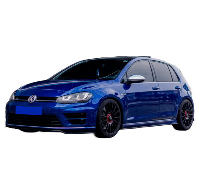 Faldones laterales Oneway Set compatibles con Volkswagen Golf VII HB/Variant R 2013-2016 - Negro brillante