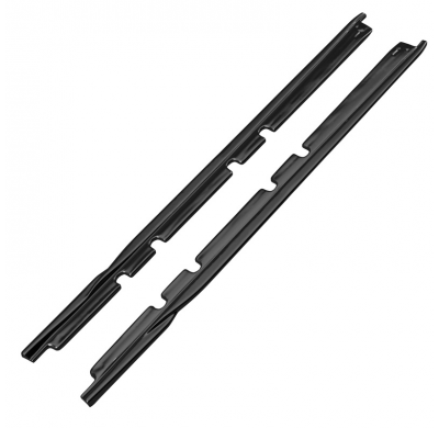 Faldones laterales Oneway Set - Universal - Largo 208cm - Negro brillante