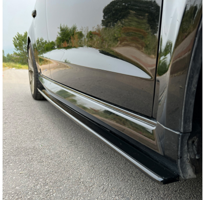 Faldones laterales Oneway Set aptos para Audi RS3 8V Sportback 2015-2020 - Negro brillante