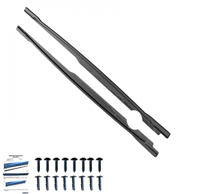 Faldones laterales Oneway Set aptos para Volkswagen Golf VIII HB/Variant R 2020- - Negro brillante