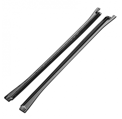 Faldones laterales Oneway Set aptos para Volkswagen Touareg III R-Line 2018- - Negro brillante