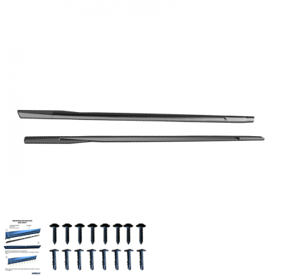 Faldones laterales Oneway Set aptos para BMW Serie 3 G20/G21 M-Pack/M340i 2022- - Negro brillante