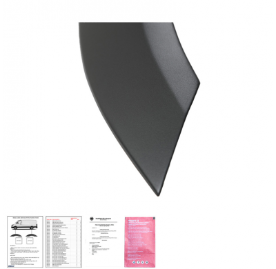 Embellecedores de paso de rueda Oneway Set compatibles con Mercedes Sprinter W906 2006-2013 - Negro mate