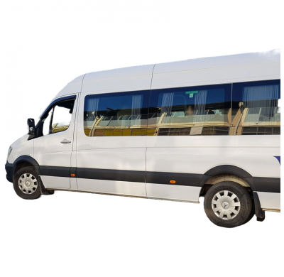 Embellecedores de paso de rueda Oneway Set compatibles con Mercedes Sprinter W906 Facelift 2014-2018 - Negro mate