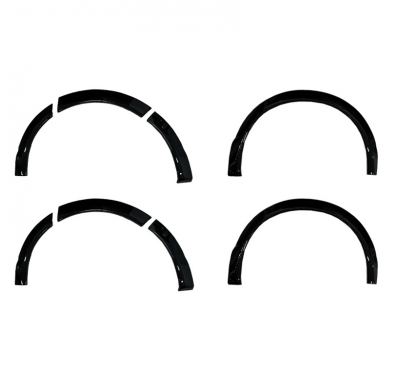 Embellecedores de paso de rueda Oneway Set compatibles con Volkswagen Transporter T6 2015-2019 (distancia entre ejes corta) - Ne