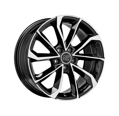 LLANTA MSW 42 8x18 ET 45 5x108 MSW GLOSS BLACK FULL POLISHED