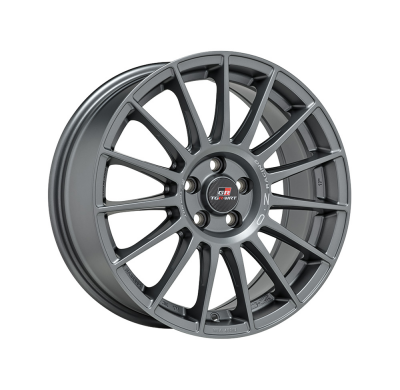 LLANTA SUPERTURISMO TGR-WRT 7,5x17 ET 45 5x114,3 OZ RACING MATT GRAPHITE + SILVER LETTERING