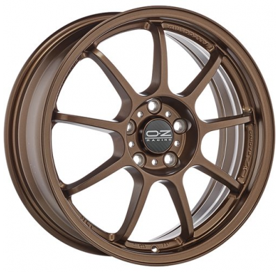 LLANTA ALLEGGERITA HLT 4F 7x17 ET 44 4x100 OZ RACING MATT BRONZE