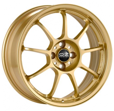 LLANTA ALLEGGERITA HLT 4F 7x16 ET 37 4x100 OZ RACING RACE GOLD