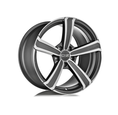 LLANTA MONTECARLO HLT 9,5x20 ET 42 5x150 OZ MATT DARK GRAPHITE DIAMOND CUT