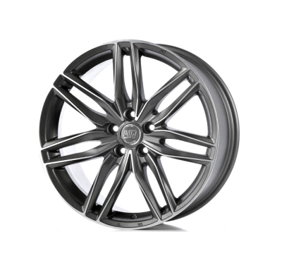 LLANTA MSW 24 6,5x15 ET 37 4x100 MSW MATT GUN METAL FULL POLISHED (MGMFP)