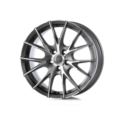 LLANTA MSW 25 7x17 ET 37 4x100 MSW MATT TITANIUM FULL POLISHED