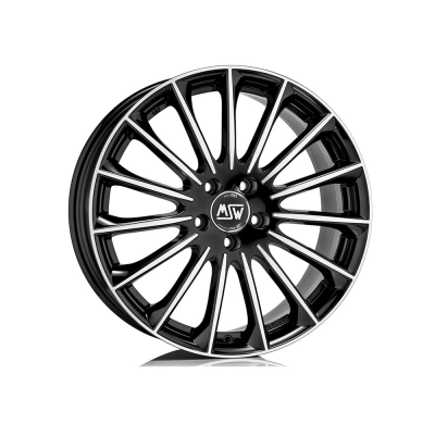 LLANTA MSW 30 8x18 ET 43 5x112 MSW GLOSS BLACK FULL POLISHED