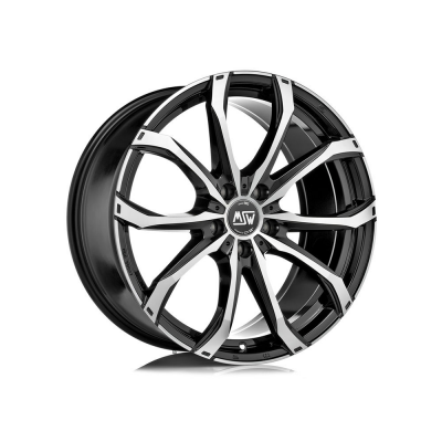 LLANTA MSW 48 7,5x17 ET 45 5x120 MSW GLOSS BLACK FULL POLISHED