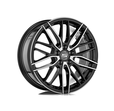 LLANTA MSW 72 7x17 ET 45 5x108 MSW GLOSS BLACK FULL POLISHED
