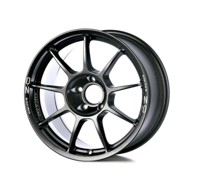 LLANTA CHALLENGE HLT 8,5x18 ET 45 5x112 OZ RACING MATT BLACK WHITE LETTERING