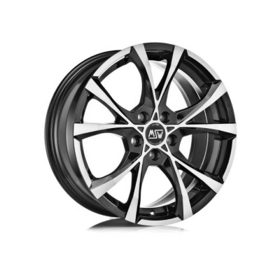 LLANTA CROSS OVER 8x18 ET 38 5x105 MSW GLOSS BLACK FULL POLISHED