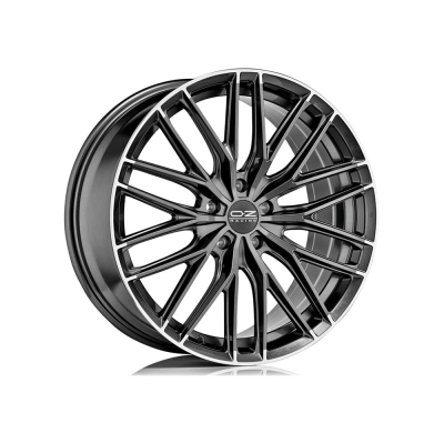 LLANTA GRAN TURISMOHLT 9,5x20 ET 45 5x108 OZ RACING STAR GRAPHITE DIAMOND LIP