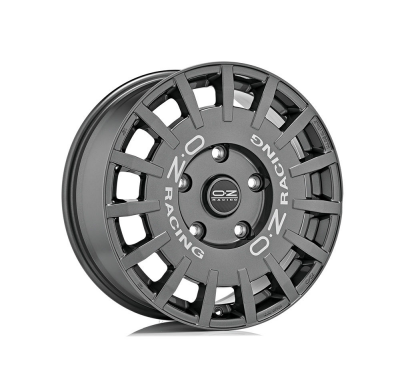 LLANTA RALLY RAC. VAN 7,5x18 ET 48 5x160 OZ RACING DARK GRAPHITE SILVER LETTERING