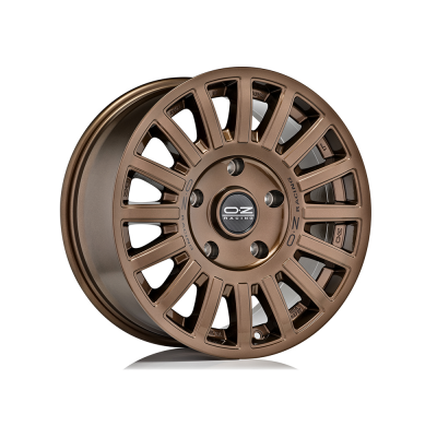 LLANTA RALLY RAID 8,5x18 ET 48 5x130 OZ RACING GLOSS BRONZE BLACK LETTERING