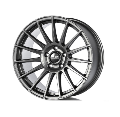 LLANTA SUPERTURISMO DAKAR 10x20 ET 40 5x120 OZ RACING MATT GRAPHITE SILVER LETTERING