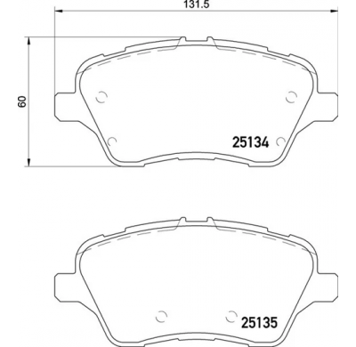 Pastillas de freno PBS PRORACE DELANTERAS FORD BMax 1.0 EcoBoost KW:74 Año: 2012 >