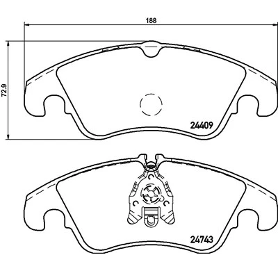Pastillas De Freno Pbs Prorace Delanteras Audi A5 (8t3) S5 Quattro Kw:260 Año: 2007 >