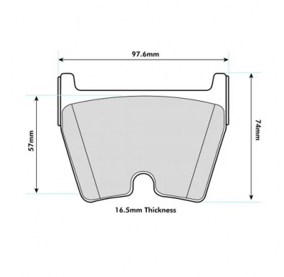 Pastillas De Freno Pbs Prorace Delanteras Audi A6 Avant (4b5, C5) Rs6 Quattro Kw:331 Año: 2002 > 2005