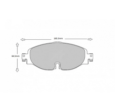 Pastillas De Freno Pbs Prorace Delanteras Audi A3 (8v1, 8vk) 1.8 Tfsi Kw:132 Año: 2012 >