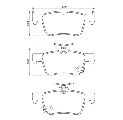 Pastillas de freno PBS PROTRACK TRASERAS HONDA CIVIC X Saloon (FC_) 1.5 VTEC KW:134 Año: 2017 >