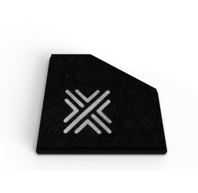 FILTRO TIPO ORIGINAL BMW 3 Series (E90/E91/E92/E93) 318d AÑO 09/07 - <br> PIPERCROSS FILTRO RECTANGULAR <br>Medidas 297  232