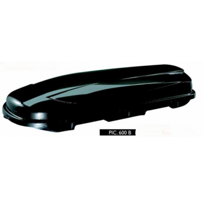 COFRE DE TECHO PICOYA 600 LITROS COLOR NEGRO 195X95X44