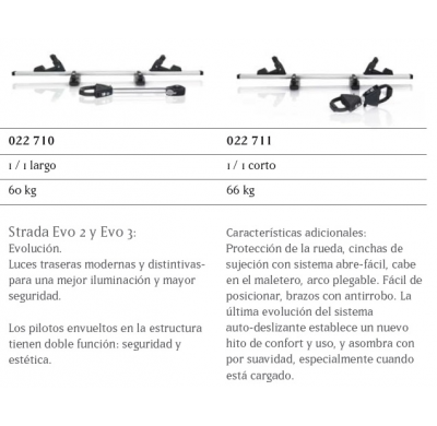 Adaptador Atera Strada  EVO  para 3ª bici