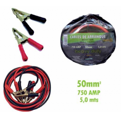 CABLES 50MM2.-5.0 MTS. 100% COBRE