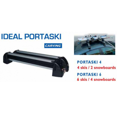 PORTASKIS IDEAL 6 SKIES./4 SNOWBOARD
