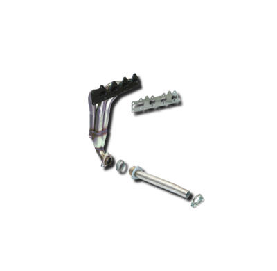 Colector De Escape Tubular Inoxidable / Opel Astra G 2.0i 16v Porton Trasero 98- Rc Racing