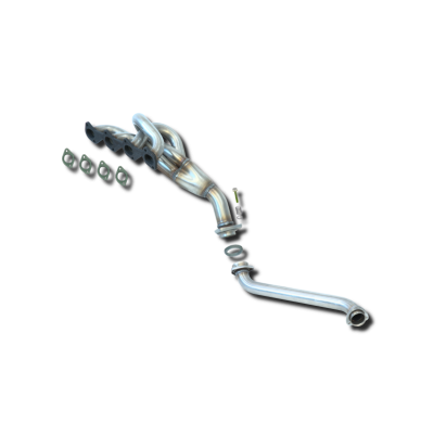 COLECTOR DE ESCAPE DEPORTIVO TUBULAR INOXIDABLE BMW 320I E-21 2.0I 125CV Año: 09/1980-10/1982 MºM10 ::BMW E-21 RC RACING