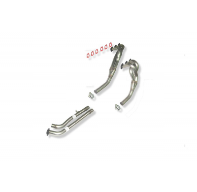 Colector De Escape Tubular Inoxidable / Bmw 325i / Bmw 320i E-30 86-91 Rc Racing