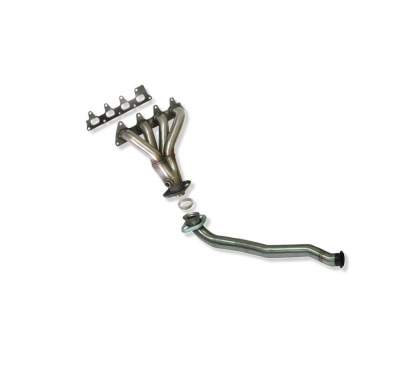 Colector De Escape Tubular Inoxidable / Renault Megane 1.6i 16v Coupe 10/98- Rc Racing