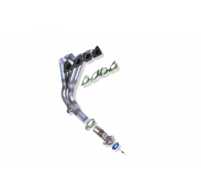 Colector De Escape Tubular Inoxidable / Peugeot 206 1.6i 16v 00- Rc Racing