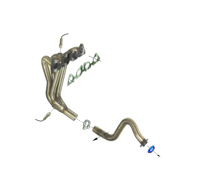 Colector De Escape Tubular Inoxidable / Citroën Xsara 1.6i 16v 01- Rc Racing