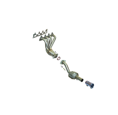 Colector De Escape Tubular Inoxidable / Renault Megane Ii Coupe Cabrio 1.6i 16v 10/02- Rc Racing