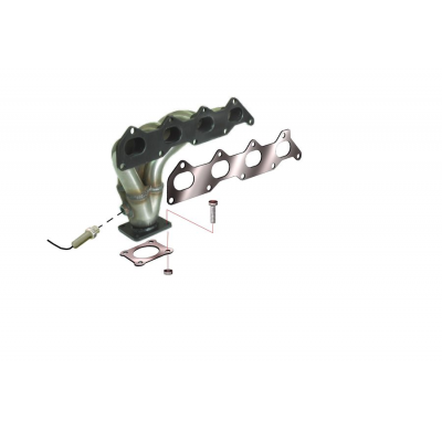 Colector De Escape Tubular Inoxidable / Volkswagen Polo / Volkswagen Golf Iv / Seat Ibiza 1.6i 16v Gti 10/99-01 Rc Racing