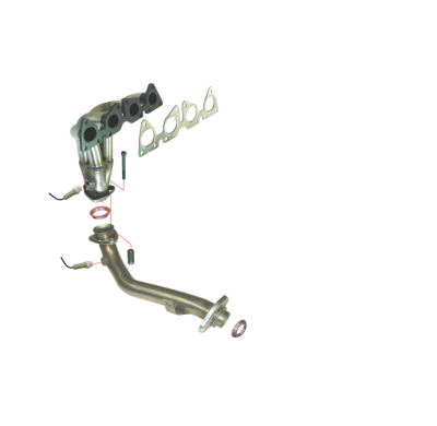 Colector De Escape Tubular Inoxidable / Peugeot 207 / Citroën C2 1.4i 16v 07- Rc Racing