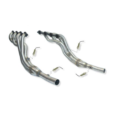 Colector De Escape Tubular Inoxidable / Chevrolet Camaro Ss 6.2i V8 Ls3 42278 Rc Racing