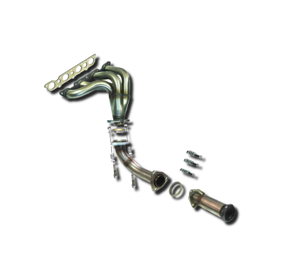 Colector De Escape Tubular Inoxidable / Renault 19 1.8i 16v 89-92 Rc Racing