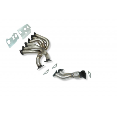 Colector De Escape Tubular Inoxidable / Volkswagen Golf Iii / Volkswagen Corrado 2.8i V6 Vr6 Porton Trasero 11/91-09/97 Rc Racin