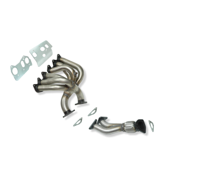 Colector De Escape Tubular Inoxidable / Volkswagen Golf Iii / Volkswagen Corrado 2.8i V6 Vr6 Porton Trasero 11/91-09/97 Rc Racin