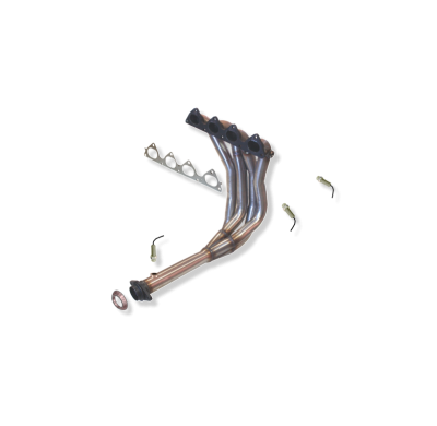 Colector De Escape Tubular Inoxidable / Honda Civic Crx / Honda Civic Del Sol / Honda Civic 1.6i 16v Vtec 92- Rc Racing