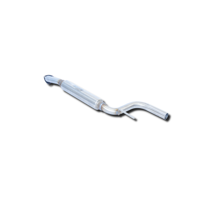 ESCAPE TRASERO INOXIDABLE LANCIA PRISMA 1.5 8V 80CV Año: 86-90  GRUPO-N USO EXCLUSIVO PARA COMPETICIÓN:LANCIA PRISMA 1Ø50 RC RAC